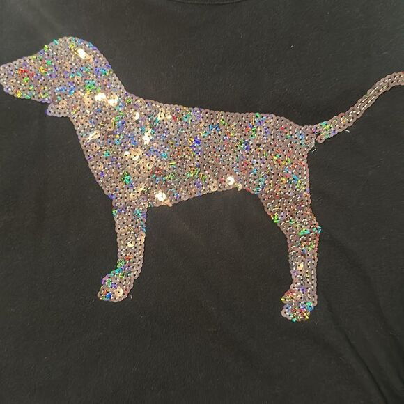 Pink rose gold sequin tank - Picture 2 of 3